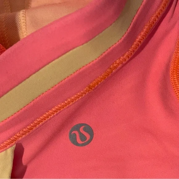 Lululemon Neon Sports Bra - Picture 2 of 7